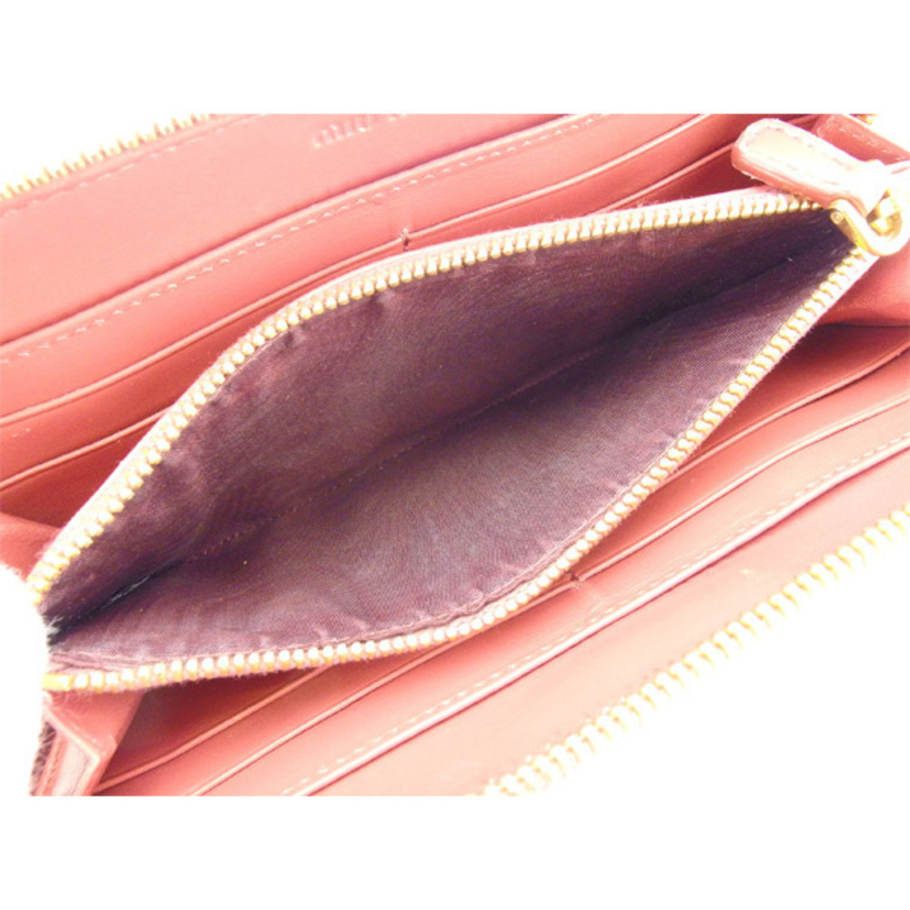 Miu Miu Long Wallet Crocodile Pink - image 6
